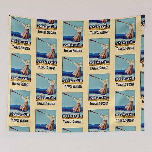 Item preview, Vintage Värmland Sweden Travel  designed and sold by TeeARTHY.