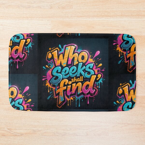 Item preview, Who seeks shall find designed and sold by casamomo.