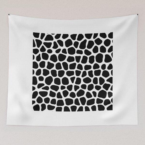Item preview, Abstract Turing Pattern Giraffe Black Variant 2 designed and sold by FunnyFeelingStudio.