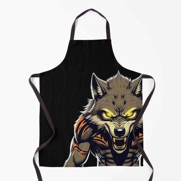 Item preview, Big Fierce Wolf Warrior Survival Design designed and sold by SnoyTextil.