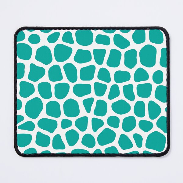 Item preview, Abstract Turing Pattern Giraffe Turquoise Variant 2 designed and sold by FunnyFeelingStudio.