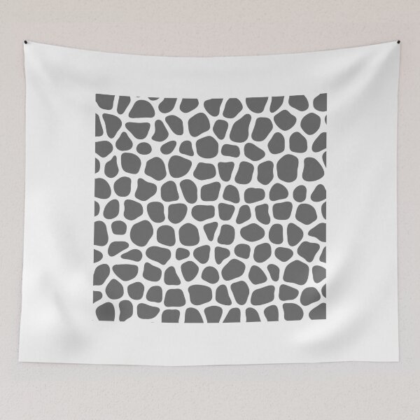Item preview, Abstract Turing Pattern Giraffe Grey Variant 2 designed and sold by FunnyFeelingStudio.