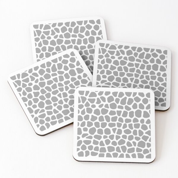 Item preview, Abstract Turing Pattern Giraffe Light Grey Variant 2 designed and sold by FunnyFeelingStudio.