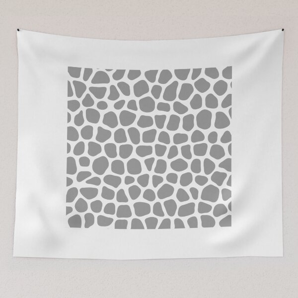 Item preview, Abstract Turing Pattern Giraffe Light Grey Variant 2 designed and sold by FunnyFeelingStudio.
