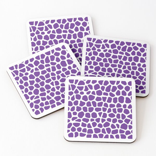 Item preview, Abstract Turing Pattern Giraffe Violet Variant 2 designed and sold by FunnyFeelingStudio.