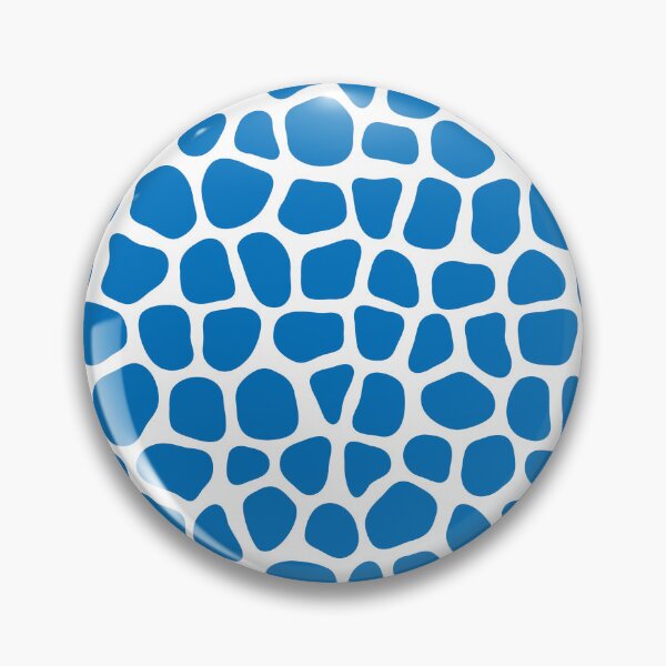 Item preview, Abstract Turing Pattern Giraffe Blue Variant 2 designed and sold by FunnyFeelingStudio.