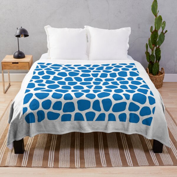 Item preview, Abstract Turing Pattern Giraffe Blue Variant 2 designed and sold by FunnyFeelingStudio.