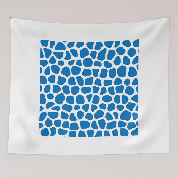 Item preview, Abstract Turing Pattern Giraffe Blue Variant 2 designed and sold by FunnyFeelingStudio.