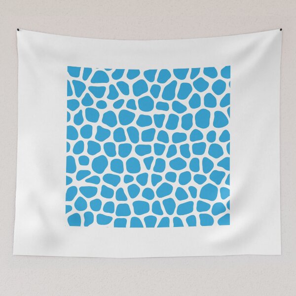 Item preview, Abstract Turing Pattern Giraffe Light Blue Variant 2 designed and sold by FunnyFeelingStudio.