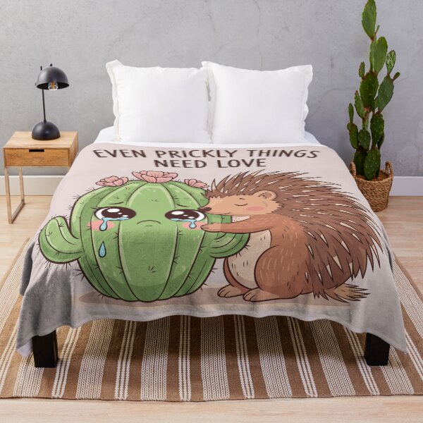 Item preview, Even prickly things need love designed and sold by Amir Faysal.