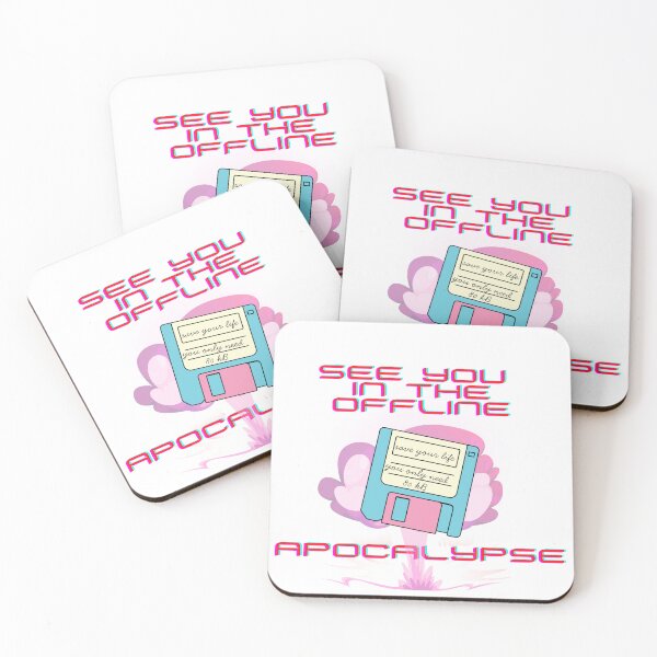 Item preview, Offline Apocalypse Incoming – Disk & Atomic Vibes Nostalgic, ironic, chaotic. Floppy disk wisdom for a collapsing digital world. designed and sold by Aloor.