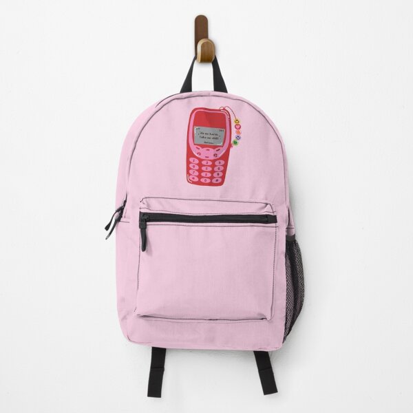 Item preview, Do No Harm, Take No Shit – Cute  3310 Illustration in Pink and Red designed and sold by pointense.