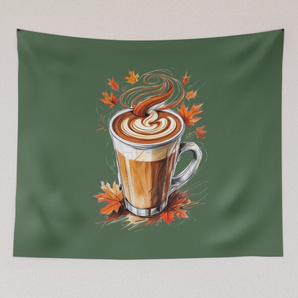 Item preview, Autumn Spice Coffee design designed and sold by Zakrytos ★★★★★.
