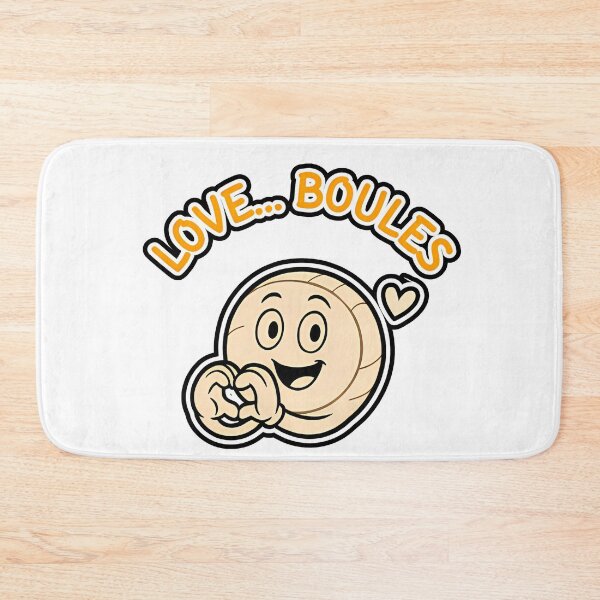 Item preview, Love Boules! Cute Petanque Ball Cartoon – Fun Sports Design designed and sold by Sitred123.