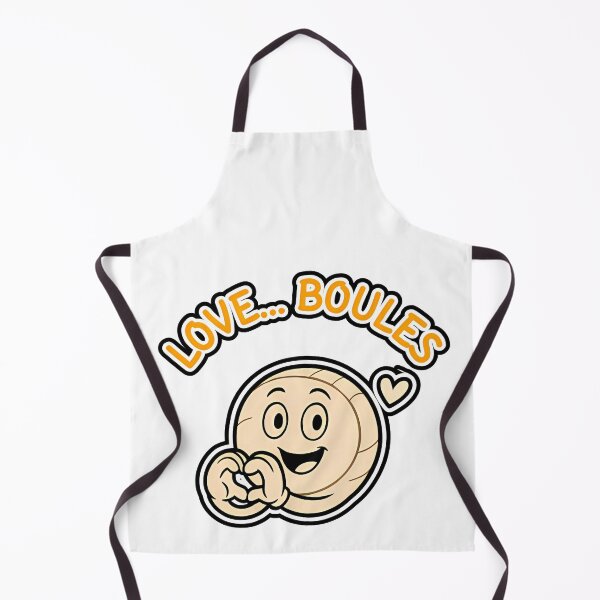Item preview, Love Boules! Cute Petanque Ball Cartoon – Fun Sports Design designed and sold by Sitred123.