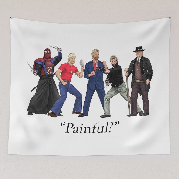 Item preview, "Painful?" Richard Norton Tribute for Light Color Tees designed and sold by Preserved Dragons.