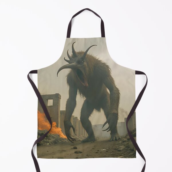 Item preview, Bipedal Monster Destroying Ruins. designed and sold by Extintos.