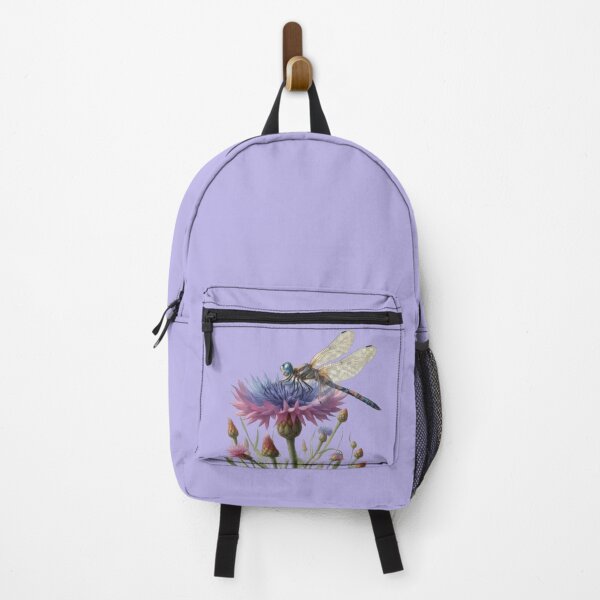 Item preview, A Dragonfly's Rest on a Summer Cornflower designed and sold by IraBum.