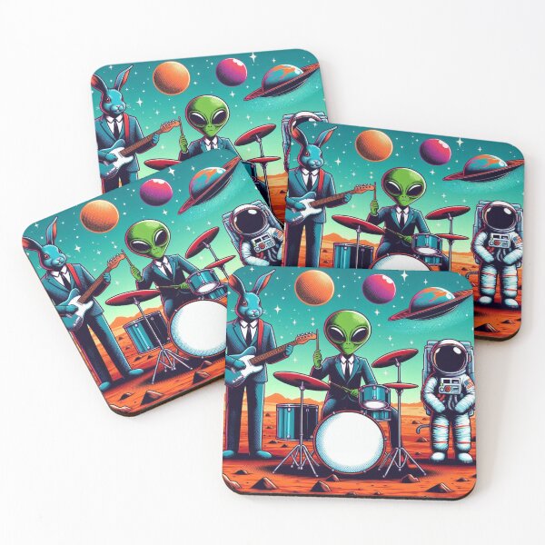 Item preview, Drummer alien  designed and sold by Dogandesighn.