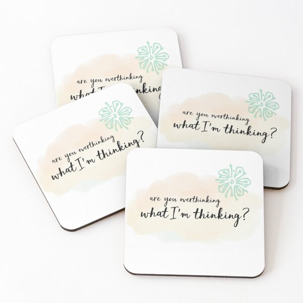 Item preview, Are You Overthinking What I'm Thinking designed and sold by ChearshiPrints.
