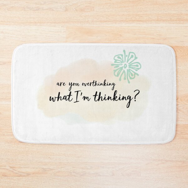 Item preview, Are You Overthinking What I'm Thinking designed and sold by ChearshiPrints.