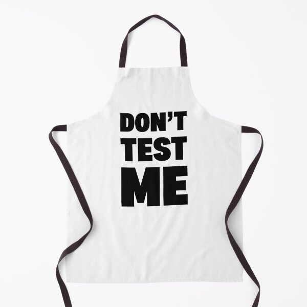 Item preview,  DON’T TEST ME | Bold Sarcastic Typography Design - K designed and sold by Karma Design.