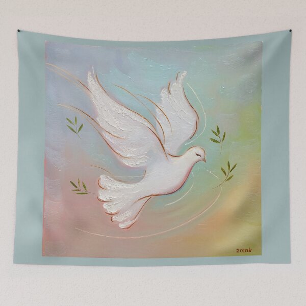Item preview, Graceful Peace Dove in Flight designed and sold by No1Equestrian.