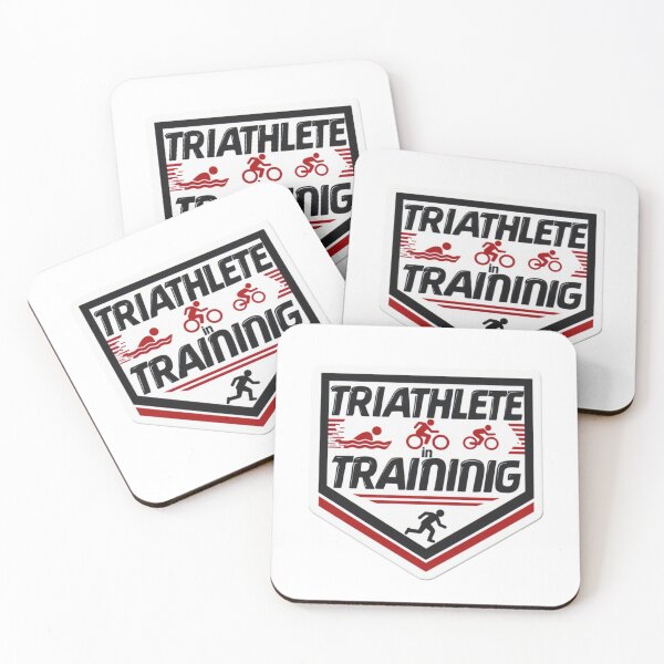 Item preview, Triathlete in Training | Swim Bike Run Triathlon Badge Design designed and sold by Triathlongram.