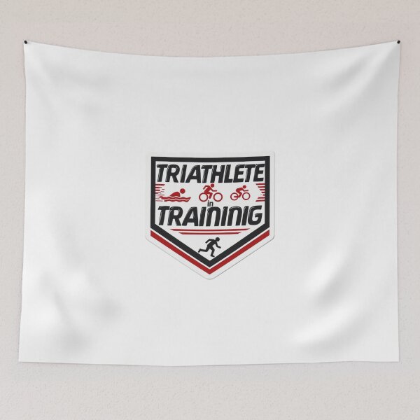 Item preview, Triathlete in Training | Swim Bike Run Triathlon Badge Design designed and sold by Triathlongram.