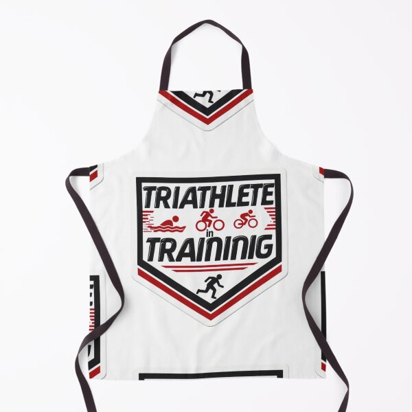 Item preview, Triathlete in Training | Swim Bike Run Triathlon Badge Design designed and sold by Triathlongram.