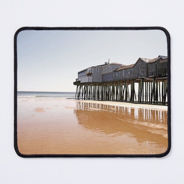 Item preview, Pier at Old Orchard Beach in Maine designed and sold by Willow Sage.