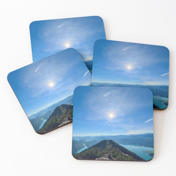 Item preview, Mountain Ridge and Lake Under Bright Sun designed and sold by Nuvijo.