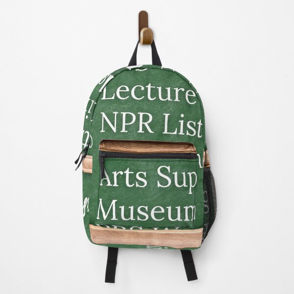 Item preview, "NPR Basic" - Cultural Enthusiast Chalkboard Art designed and sold by LowlaBug Designs.