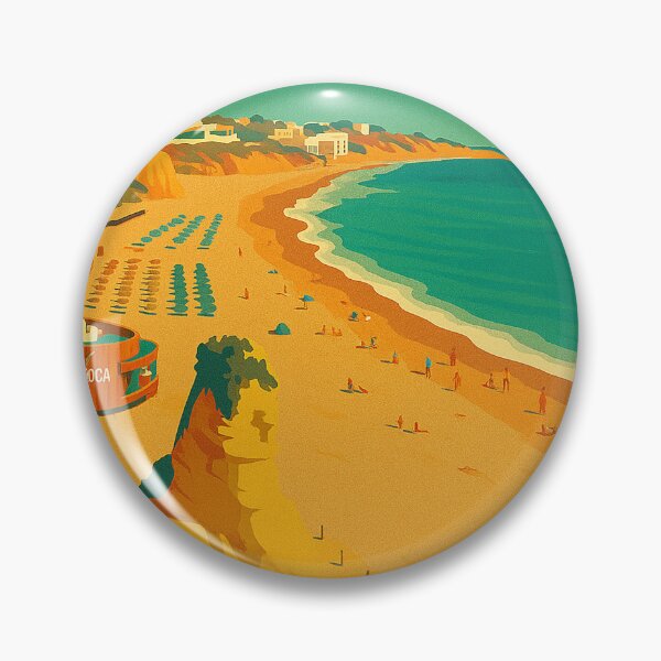 Item preview, Albufeira Algarve Vintage Style Retro Travel Poster designed and sold by GG WALL ART.