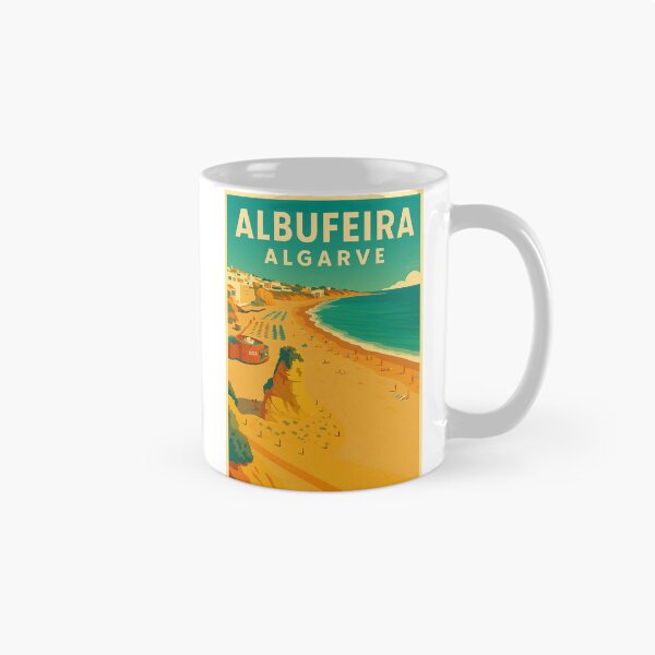 Item preview, Albufeira Algarve Vintage Style Retro Travel Poster designed and sold by GG WALL ART.