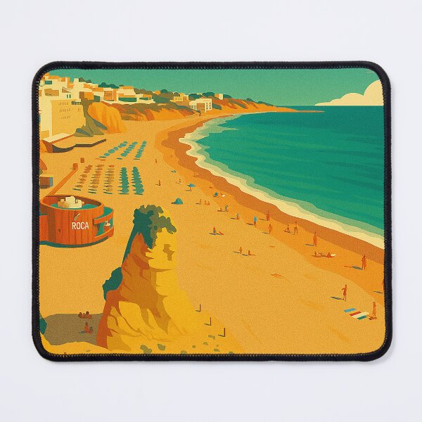Item preview, Albufeira Algarve Vintage Style Retro Travel Poster designed and sold by GG WALL ART.