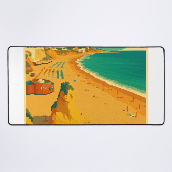 Item preview, Albufeira Algarve Vintage Style Retro Travel Poster designed and sold by GG WALL ART.