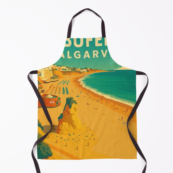 Item preview, Albufeira Algarve Vintage Style Retro Travel Poster designed and sold by GG WALL ART.