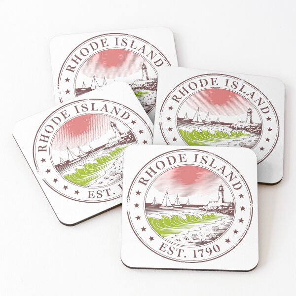 Item preview, Rhode Island Est. 1790 designed and sold by HappyCraftyPeachPixl.