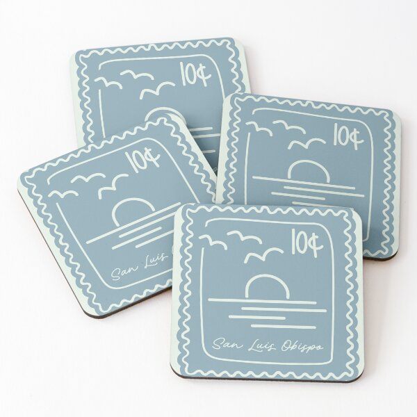 Item preview, San Luis Obispo Stamp designed and sold by MACKMAKES2.
