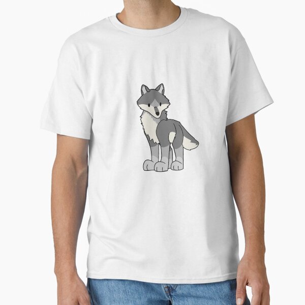 Item preview, Curious Gray Wolf Yearling designed and sold by CanisCreates.