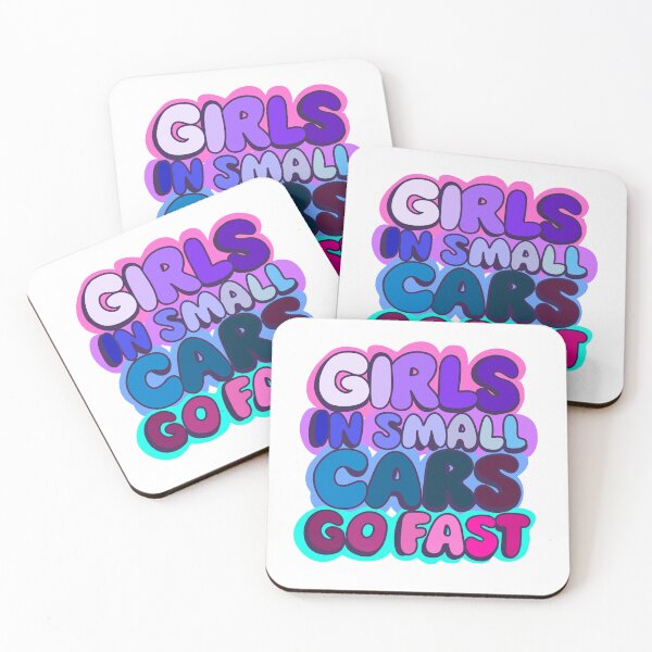 Item preview, Girls in small cars designed and sold by Kallmekuhh.