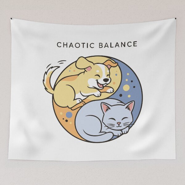 Item preview, Chaotic Balance designed and sold by Uglyandcute.