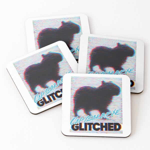 Item preview, Capybara.exe Glitched - RETRO VHS CAPYBARA designed and sold by justyna-s28.