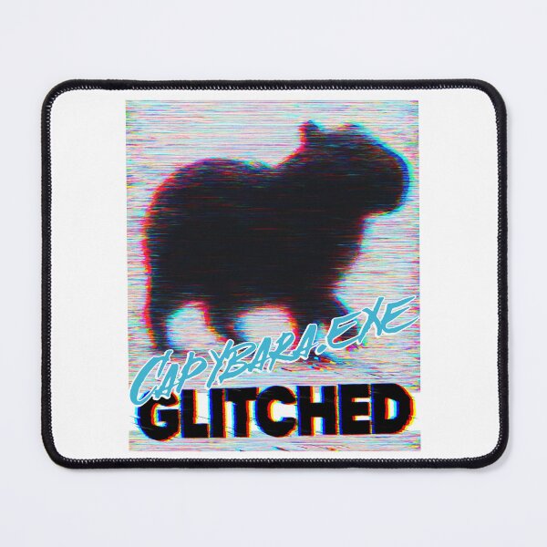 Item preview, Capybara.exe Glitched - RETRO VHS CAPYBARA designed and sold by justyna-s28.