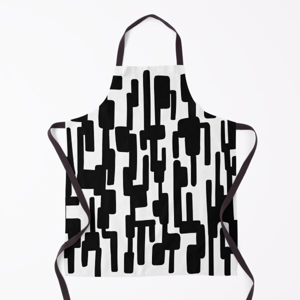 Item preview, Black and White Abstract Art Ant Colony -Organic Textures designed and sold by RituArtSpace.