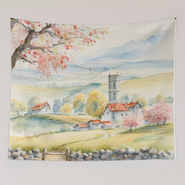 Item preview, Widecombe2(watercolour + AI) designed and sold by artsmeow.