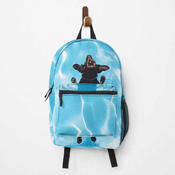 Item preview, Dog in swimming pool designed and sold by ArtfulPlay.