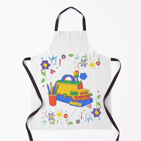 Item preview, Colorful Back to School Supplies Illustration designed and sold by mayadesignshop.