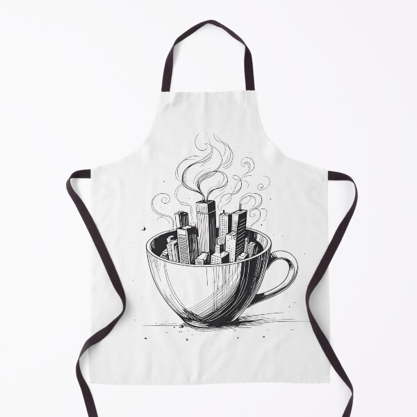 Item preview, Cup of coffee in the city designed and sold by VibeTheStore.